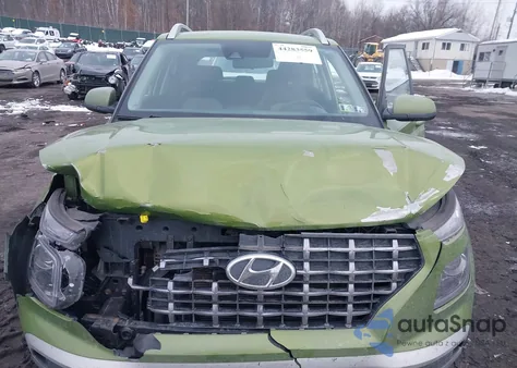 2020 Hyundai Venue Sel from USA, damaged, VIN KMHRC8A37LU040252